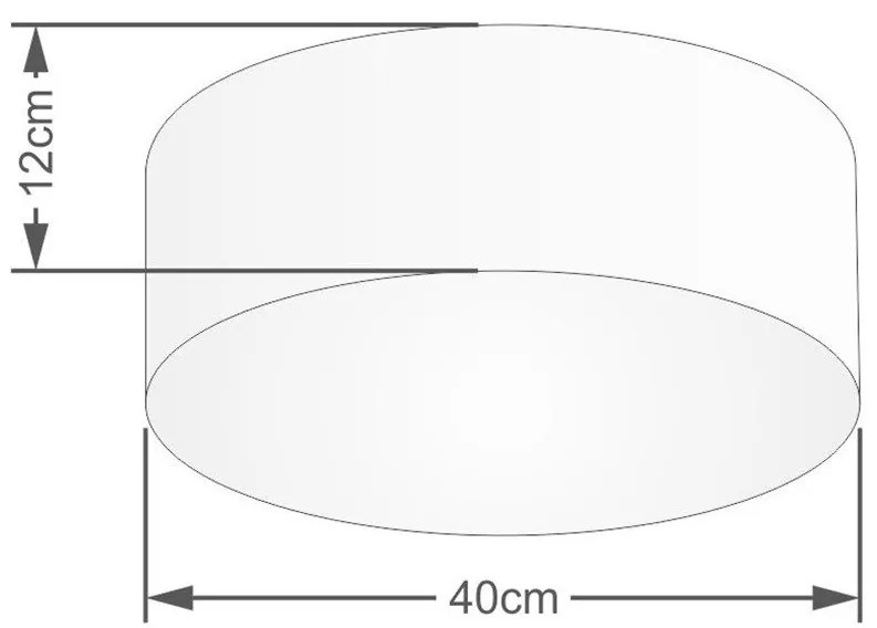 Plafon Para Suíte Cilíndrico ST-3005 Cúpula Cor Branco