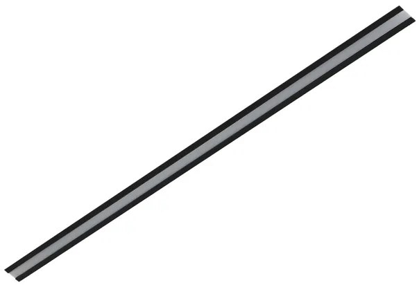 Perfil De Embutir Aluminio Para Fita Led 1M Stick P - PRETO