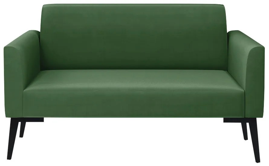 Sofá Namoradeira Pés Villach Marisa Suede D03 - DRossi - Verde