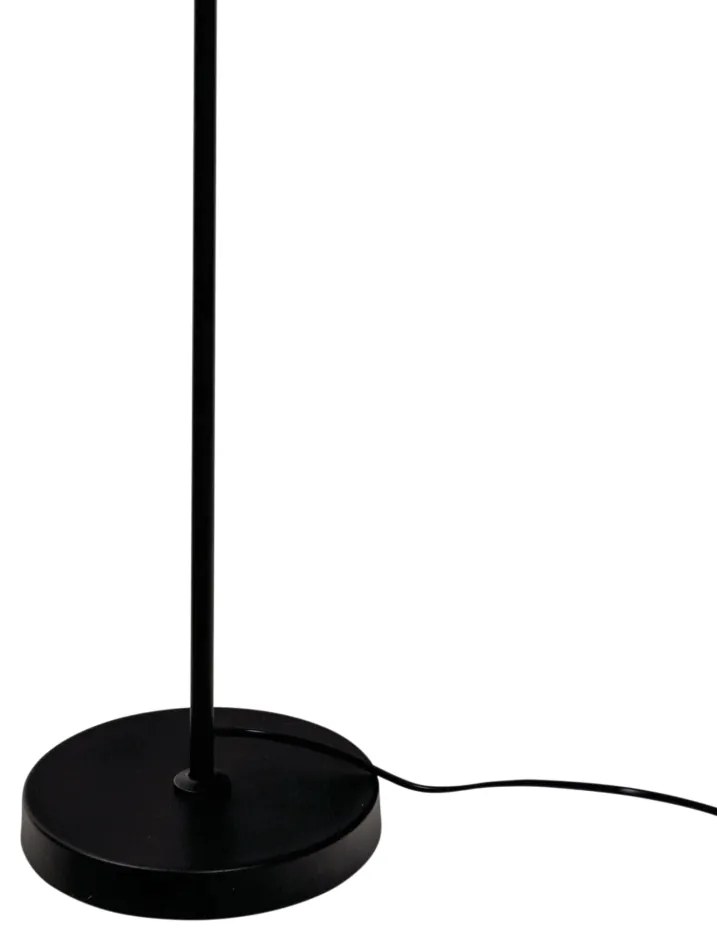 Luminária De Chão Allen 24,2X25,1X162Cm 1Xe27 Alumínio E Globo Ø20Cm -... (TT-M Titânio Metálico, TRANSPARENTE)