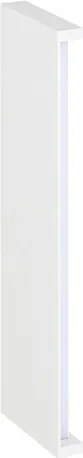 Arandela Led Aluminio Branco 12W 3000K 110 Ip65 Reflex