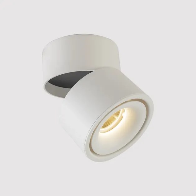 Spot Led Sobrepor Aluminio 12W 24 3000K Faro Tre - BRANCO