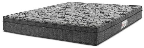 Colchao Physical Nanolastic Queen Cinza e Branco 158cm - 70322 Sun House