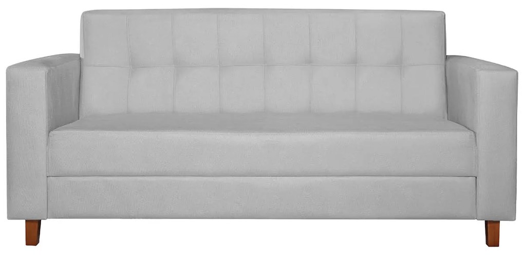 Sofá 2 Lugares Denver Corano Branco - ADJ Decor