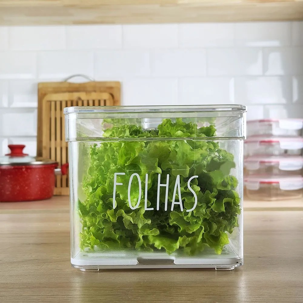 Organizadores de Geladeira com Etiqueta