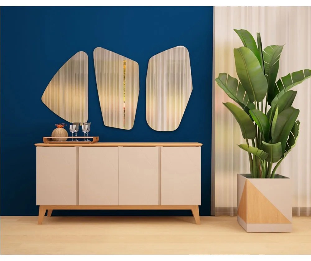 Balcão Hórus Móveis Rudnick - 200cm 4 Portas