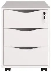 Conjunto Escritório Home Office 4 Peças Golden A06 Olmo/Branco - Mpoze
