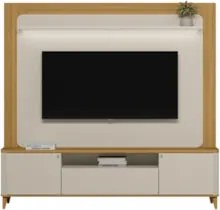 Estante Painel Para TV 70 Pol 200cm Malik Tauari/Off L06 - Mpozenato
