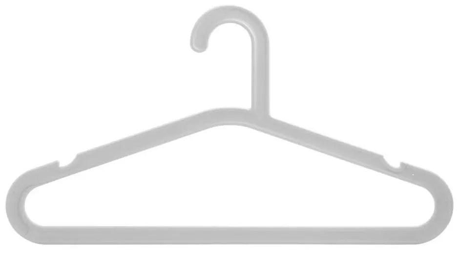 Kit 4 Cabides Branco