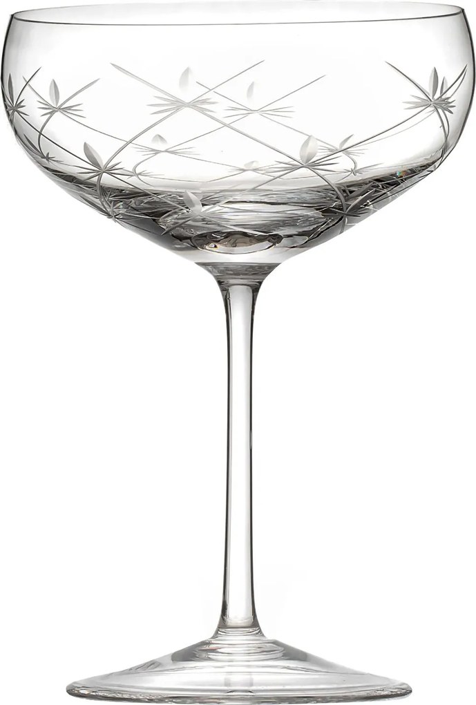 Taça de Cristal Artesanal p/ Champagne Coupe 240ml Incolor