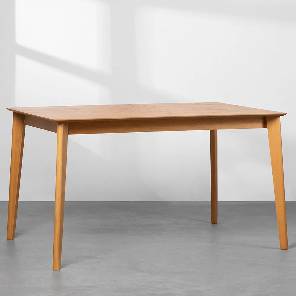 Mesa de Jantar Arezzo Retangular - Cinamomo - 1,35m x 90cm