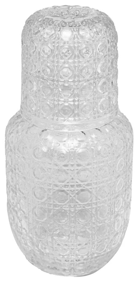 Moringa De Vidro Com Copo Treliça 500ml/145ml 20521 Wolff