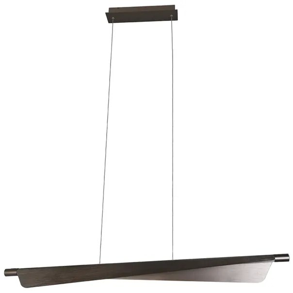 Pendente Led Metal 24W 1560Lm 3000K Tissu - GRAFITE