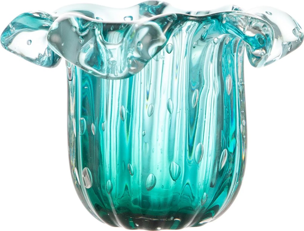 Vaso Murano Salvador P Verde Esmeralda