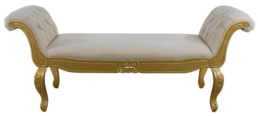 Recamier Luis Xv Capitonê - Wood Prime 14879