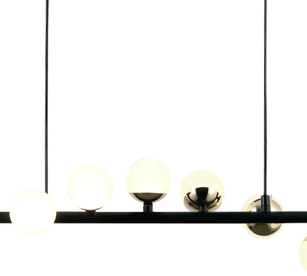 Pendente Fuxico Retangular 95X17Cm Led 30W 3000K Bivolt | Bella Ilumin...