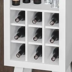 Adega Bar Multiuso AD5000 Branco - Tecno Mobili