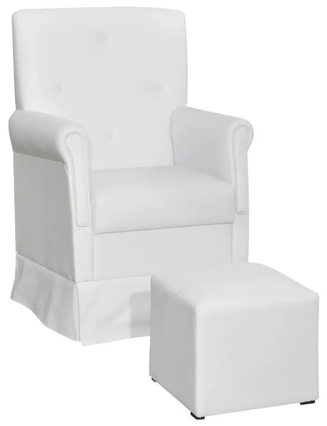 POLTRONA DE AMAMENTACAO COM PUFF SUZI BA