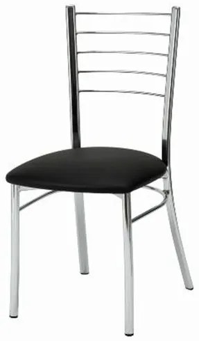 Cadeira Assento Korino Preto Encosto Trefilado 12245 Sun House