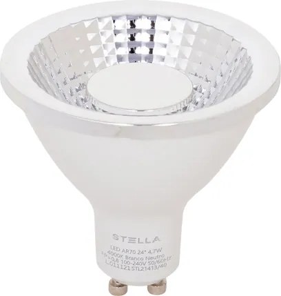 Lampada Led Ar70 Gu10 Pro 4,7W 24 4000K