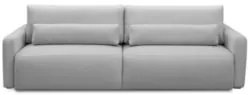 Sofá Retrátil Reclinável 210cm Sinna F05 Linho Cinza - Mpozenato