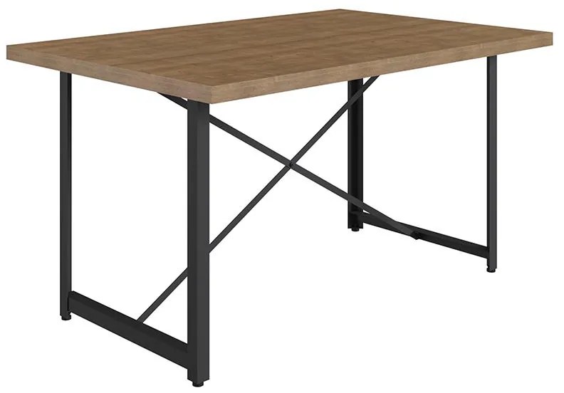Mesa Sala De Jantar Em Aço Steel Light Estilo Industrial - Vermont