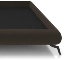 Cama Queen Base Box 158x198cm Pés de Ferro Cold Z37 Veludo Marrom - Mp