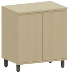 Balcão de Cozinha Tampo 80cm 2 Portas Pierre Carvalho L01 - Mpozenato