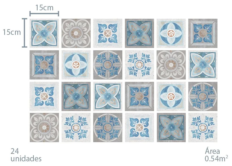 Winter - Conjunto com 24 peças