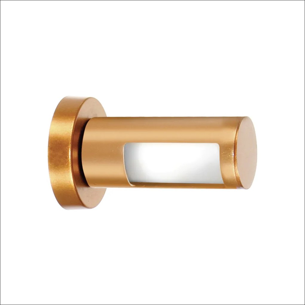 Arandela Pipeline Ø8X13Cm 01Xg9 Metal Alumínio - Old Artisan Ar-5822 (COBRE FOSCO)