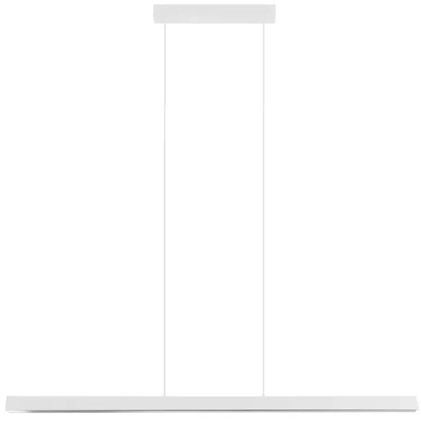 Pendente Led Aluminio Acrilico 32W 3000K Fit - BRANCO