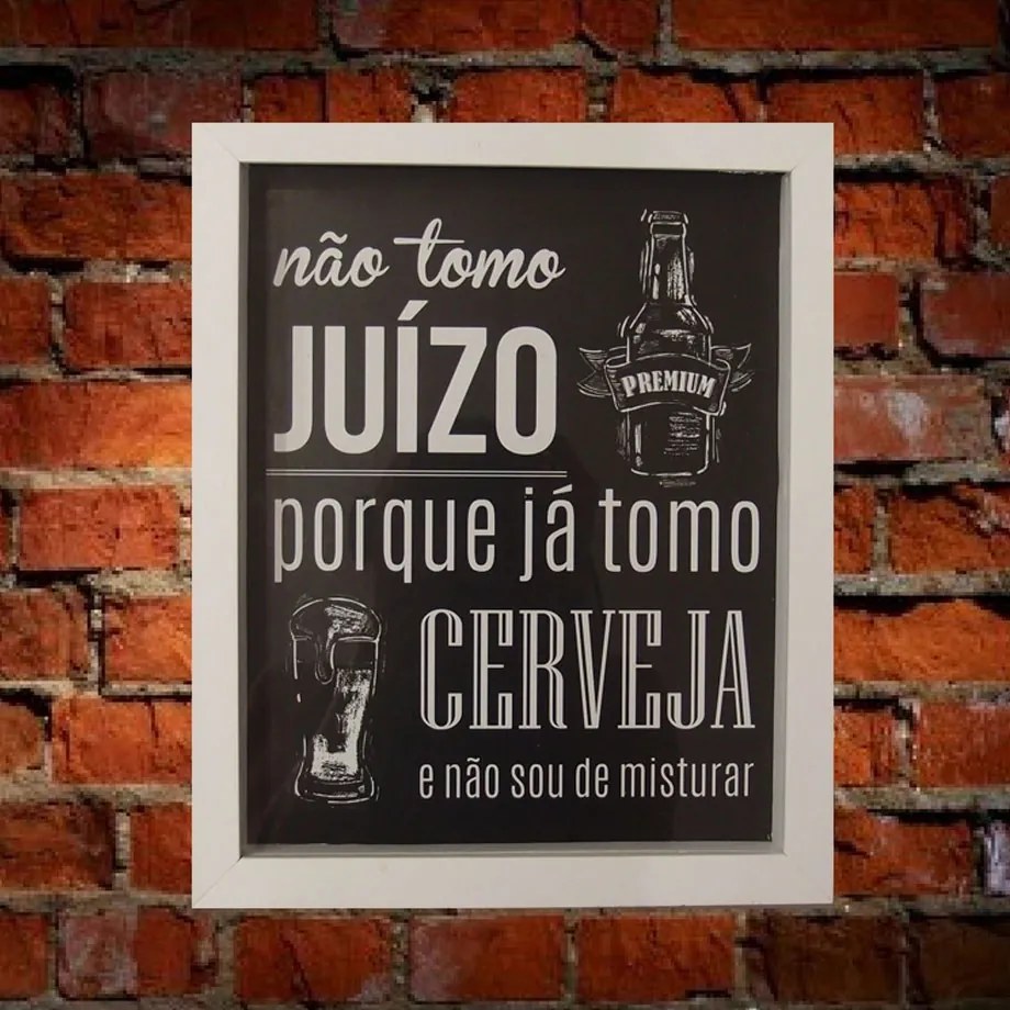Quadro Porta Tampinhas Juízo