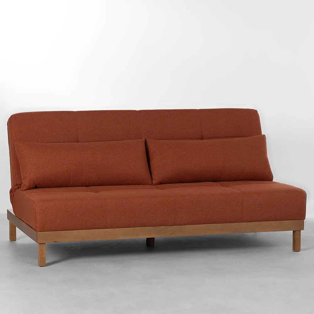 Sofá-Cama Wook Trento - Terracota - 1,85m