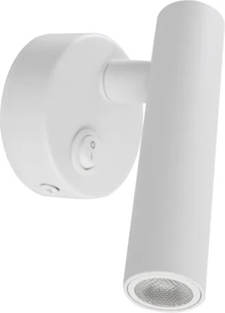 Arandela Led Alumínio 2w 3000k Tube Slim - BRANCO
