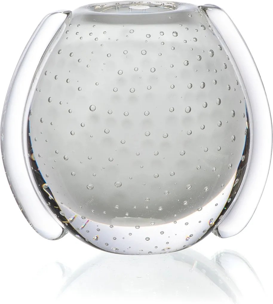 Vaso Murano San Francisco G  Quartzo Pérola