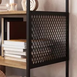 Estante Multiuso Industrial 77cm com Prateleiras Alure Mel Z54 - Mpoze