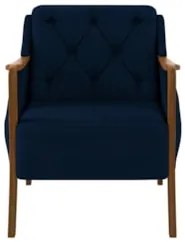 Kit 2 Poltronas Decorativas para Sala de Estar Capitonê Lapa Z32 Velud