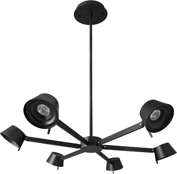 Pendente Led Metal Aluminio 28W 3000K Copo - PRETO