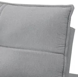 Sofá Retrátil Reclinável 3 Lugares 250cm Damy F05 Veludo Cinza - Mpoze