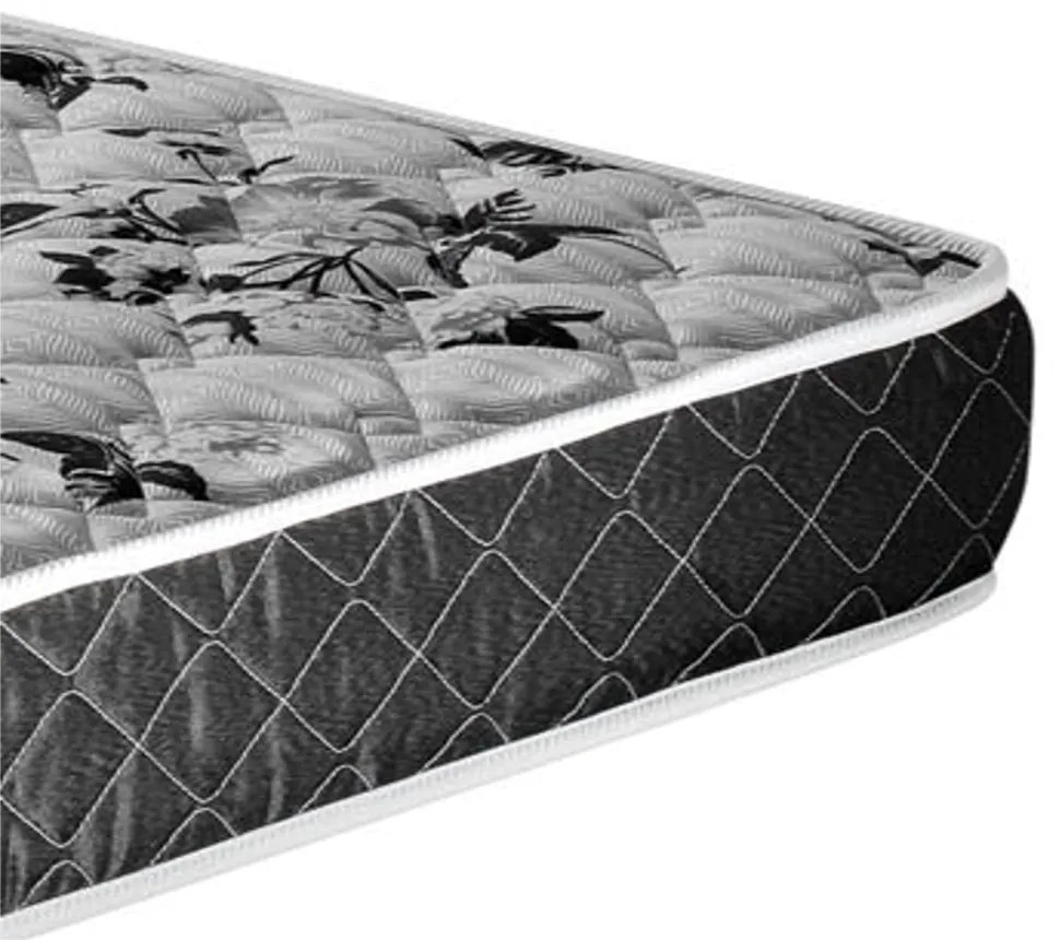 Colchão Solteiro D20 Pérola 188X78X17Cm Orthovida Com Selo Inmetro