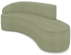 Sofá 4 Lugares Para Sala 220cm Orgânico Wendi Boucle Pistache I01 - M