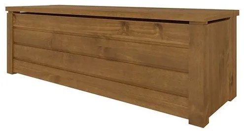 Bau Dijon em Madeira Taeda cor Garapa 140 cm - 57407 Sun House