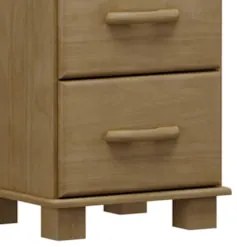 Mesa Cabeceira 44cm Para Quarto 2 Gavetas Eduarda Freijó F07 - Mpozena