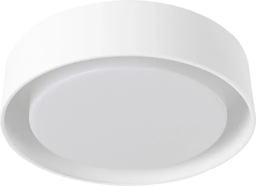 Plafon De Sobrepor Alumínio Dubai - BRANCO
