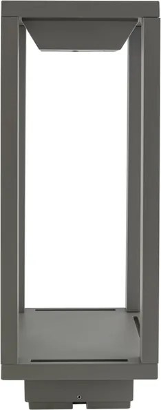 Balizador Led Aluminio 6W 3000K Ip54 Molde - CINZA ESVERDEADO