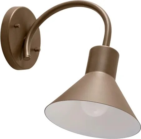 Arandela Aluminio Aco Oxidado Biblioteca