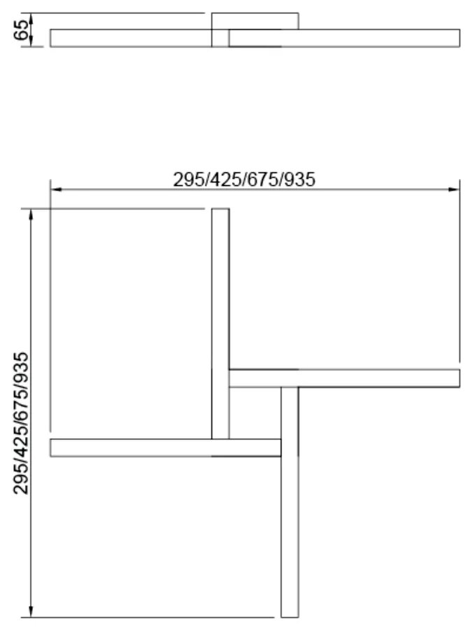 Plafon Dora 67,5X67,5Cm Led 32,8W Bivolt | Usina 19265/67 (MR-T - Marrom Texturizado, 3000k)