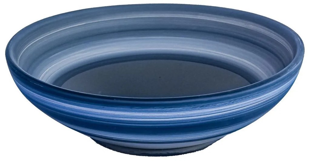 Vaso Cumbuca decorativo em Cerâmica 11x07x23 - Lagunas Fosco  Kleiner