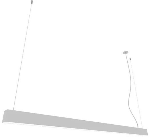 Pendente Led Aluminio 35,6W 3000K New Fit40 - BRANCO