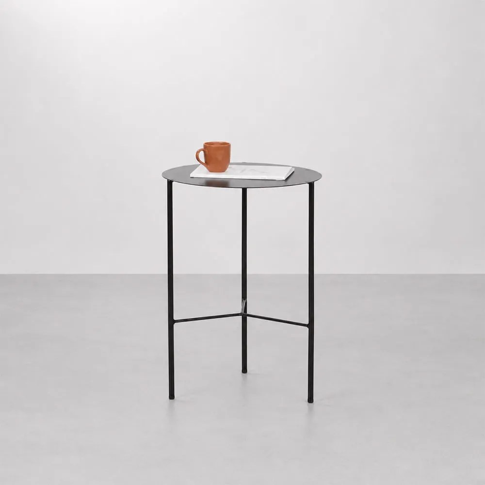 Mesa Lateral Drei Preto - 37,5cm